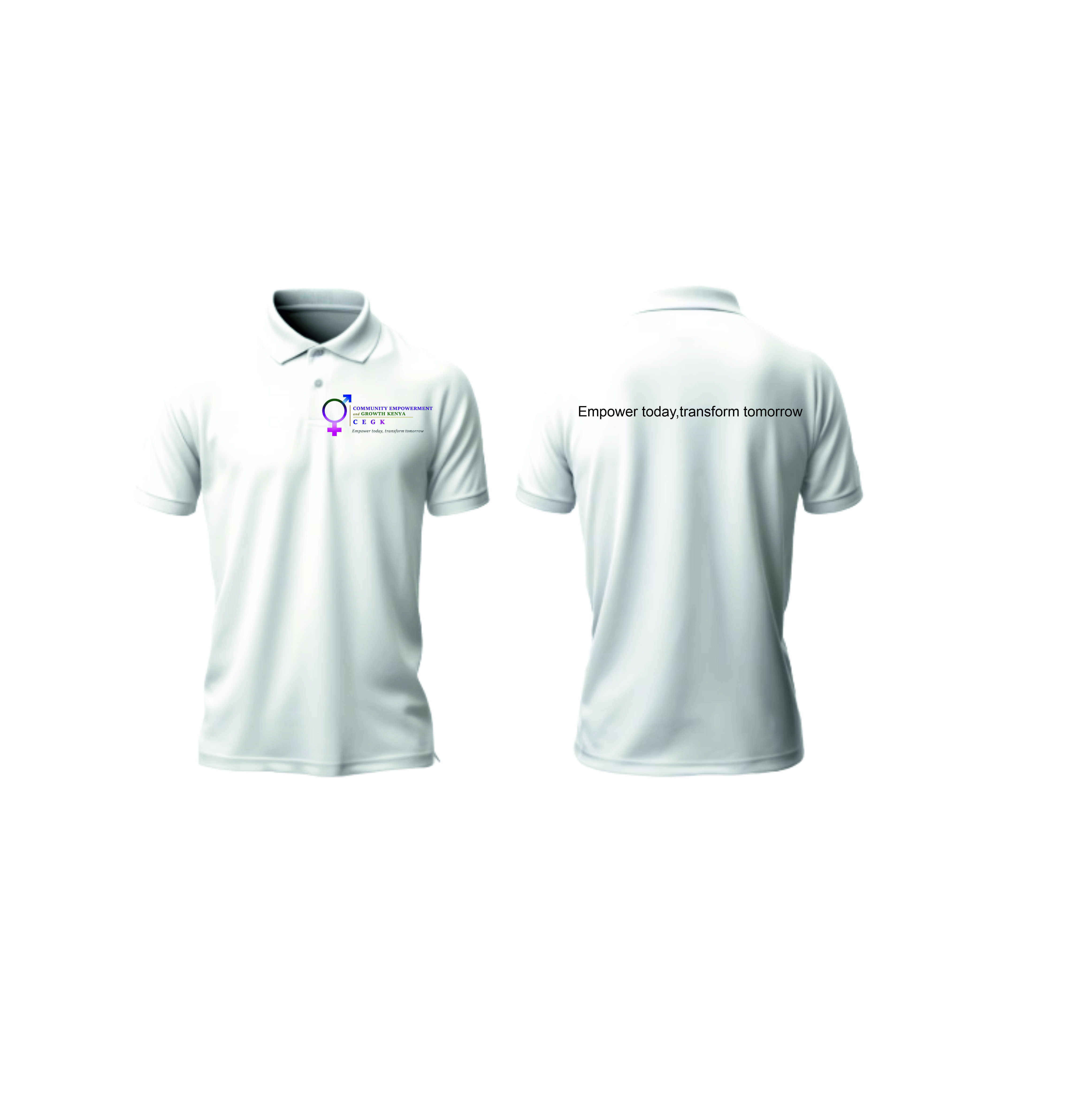 CEGK T-shirt Front and Back